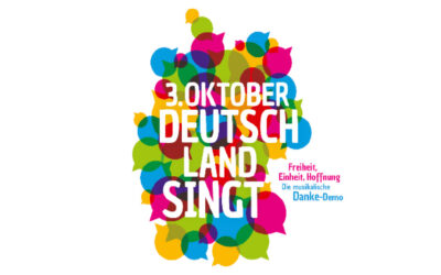Landesmusikrat Hamburg gründet Projektchor für die bundesweite Initiative “3. Oktober – Deutschland singt und klingt!”