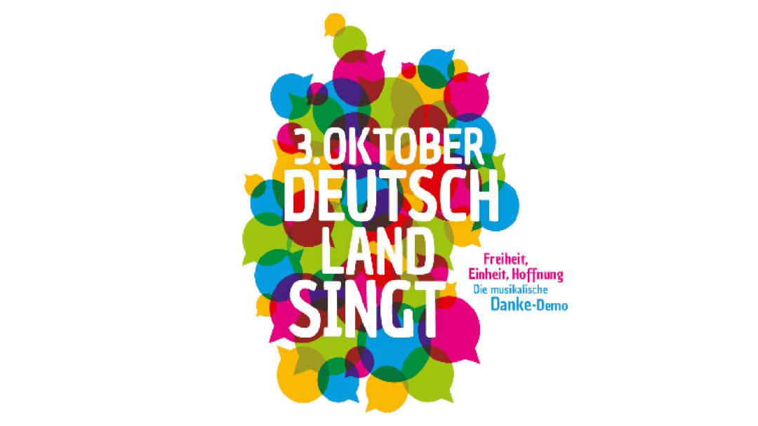 Landesmusikrat Hamburg gründet Projektchor für die bundesweite Initiative “3. Oktober – Deutschland singt und klingt!”