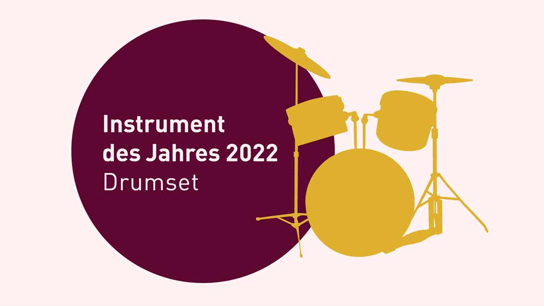 Hamburg feiert 2022 das Drumset als Instrument des Jahres