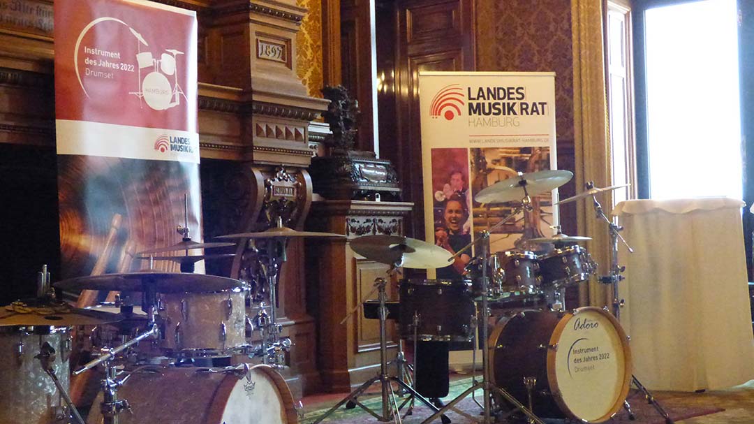 Das Drumset bringt die Stadt zum Swingen und Grooven »Instrument des Jahres 2022« – Vielseitiges Programm geplant