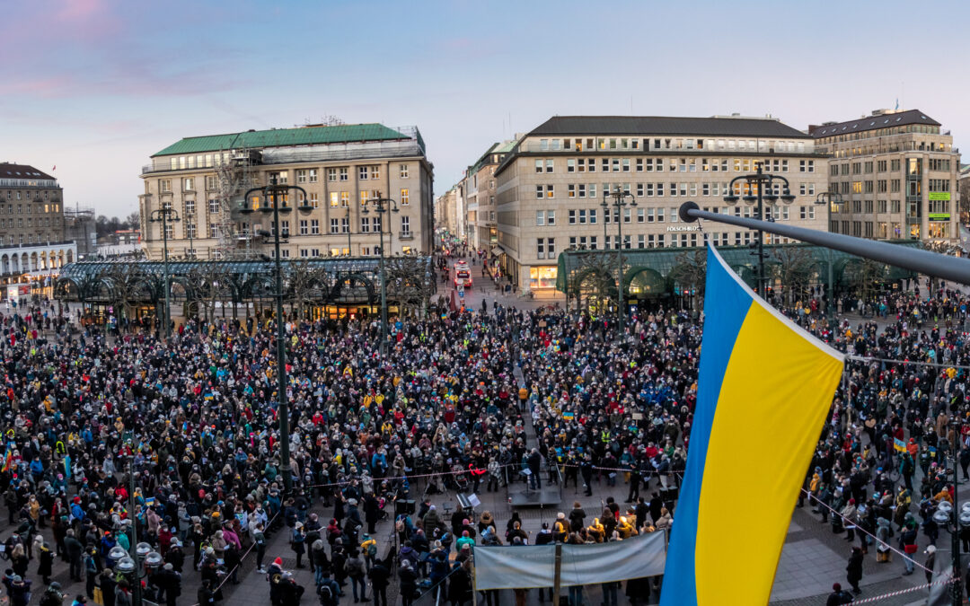 Singen für den Frieden am 15. Juni 2022 im St. Michaelis