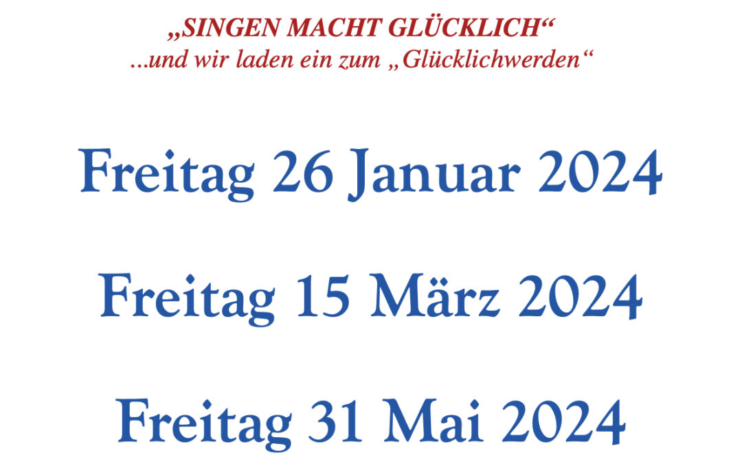 Sing Sang Song – offener Chorabend