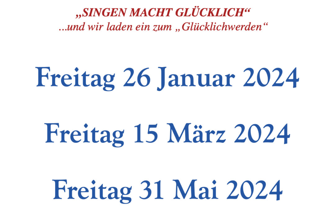 Sing Sang Song – offener Chorabend