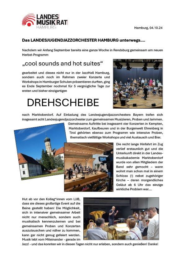 Flyer LJJO Hamburg 2025