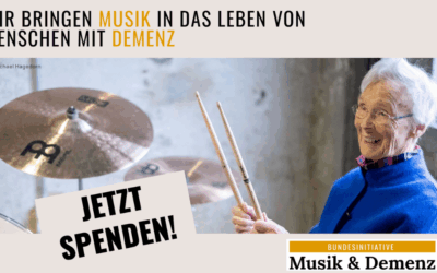 Musik & demenz Spendenaufruf