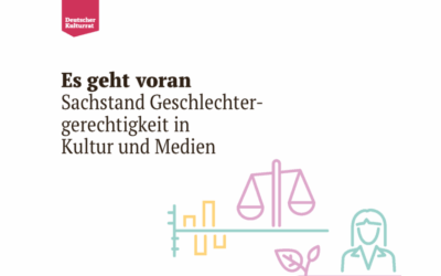 Neuer Bericht zu Geschlechtergerechtigkeit in Kultur und Medien