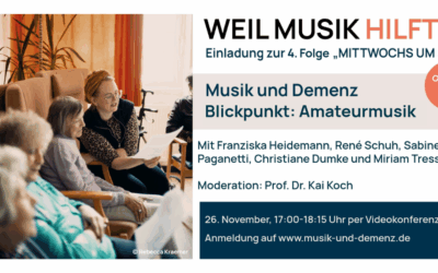 Musik & Demenz Onlineveranstaltung