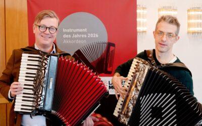 Das Akkordeon ist instrument des jahres 2026