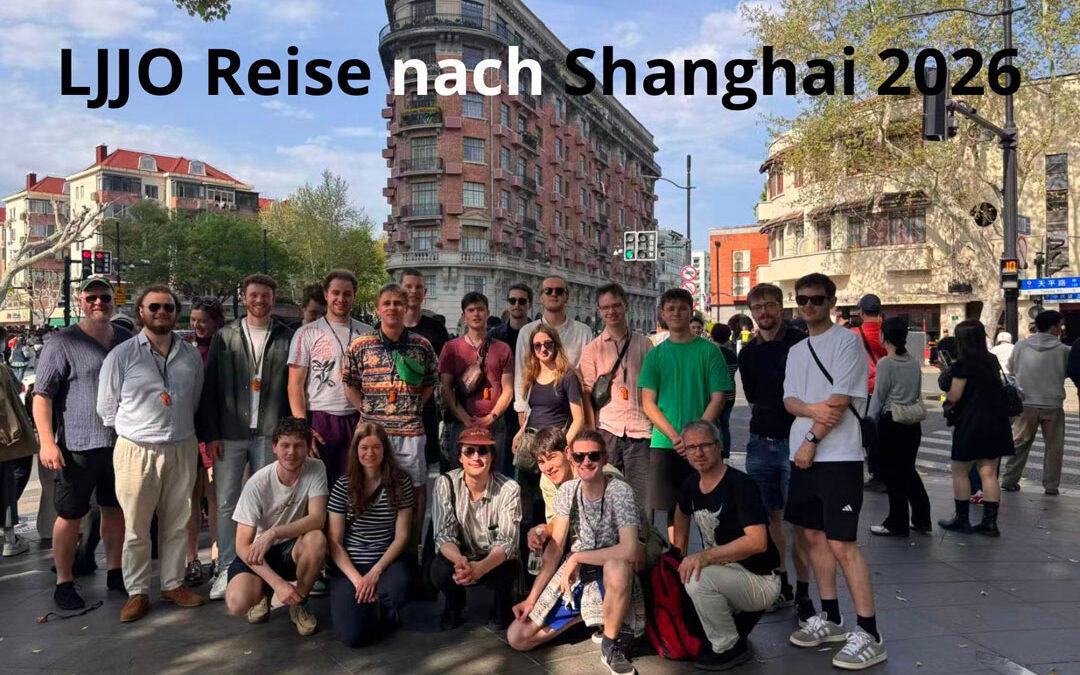 LJJO GOES SHANGHAI – Brücken bauen mit Jazz!