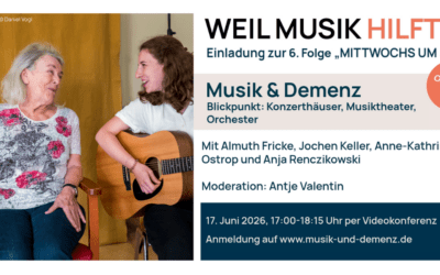 Musik & Demenz online – Mittwochs um 5