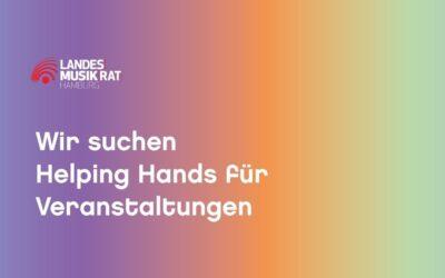Wir suchen Helfer*innen für Veranstaltungen